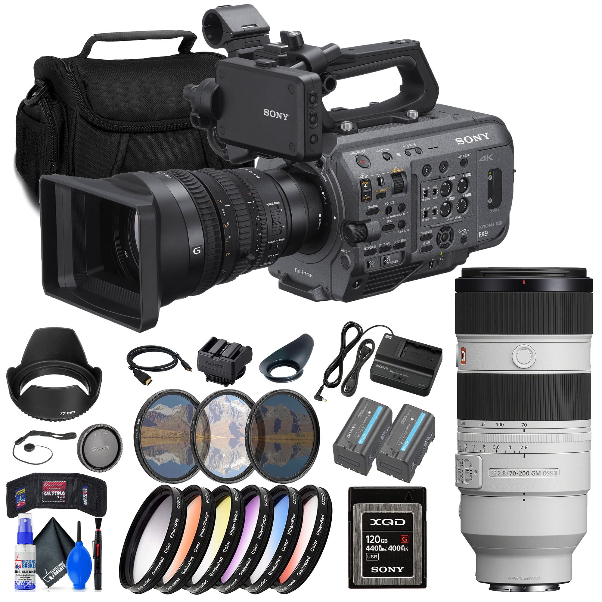 Amazon.com: Sony PXW-FX9K XDCAM 6K Full-Frame Camera System
